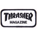 PATCH THRASHER MAG LOGO - BLACK WHITE