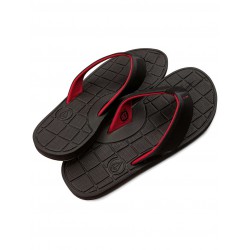 TONG VOLCOM STRYKER SANDAL - BLACK COMBO