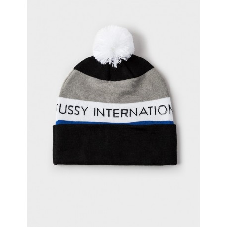 BONNET STUSSY INTERNATIONAL POM BEANIE 