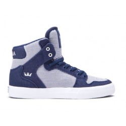 CHAUSSURES SUPRA KID VAIDER - BLUE / WHITE