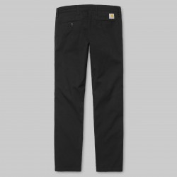 PANTALON CARHARTT WIP SID PANT - BLACK RINSED