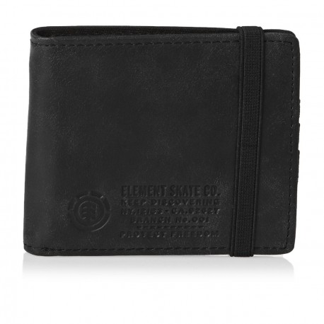 PORTEFEUILLE ELEMENT ENDURE 2 L. WALLET - BLACK