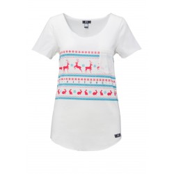 T-SHIRT PICTURE ORGANIC FEMME GILL - WHITE
