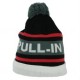 PULL IN BEANIE POM - GREY