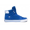 CHAUSSURES SUPRA KID VAIDER - OCEAN / WHITE