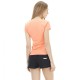 T-SHIRT PICTURE BASEMENT PALM - SALMON