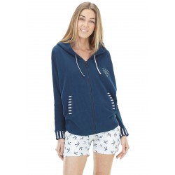 SWEAT PICTURE ORGANIC ALLOA - DARK BLUE