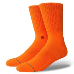 CHAUSSETTES STANCE UNCOMMON SOLIDS ICON - ORANGE