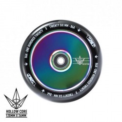 ROUE BLUNT HOLLOW CORE TROTTINETTE 120MM - OIL SLICK 