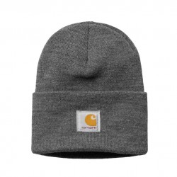 BONNET CARHARTT WIP ACRYLIC WATCH HAT - DARK GREY HEATHER