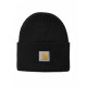 BONNET CARHARTT WATCH HAT - BLACK