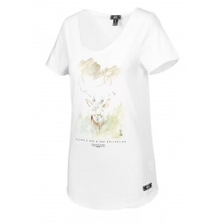 T-SHIRT PICTURE ORGANIC D&S WILD - WHITE