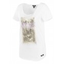 T-SHIRT PICTURE ORGANIC D&S AKELA - WHITE