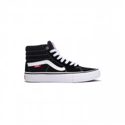 CHAUSSURES VANS SK8-HI PRO - BLACK WHITE