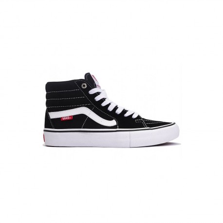 CHAUSSURES VANS SK8-HI PRO - BLACK/WHITE