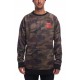SWEAT 686 KNOCKOUT BONDED FLEECE CREW - DARK CAMO
