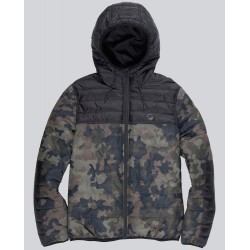 VESTE ELEMENT ALDER PUFF TRAVEL WELL - BARK CAMO