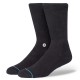 CHAUSSETTES STANCE UNCOMMON SOLIDS ICON - BLACK