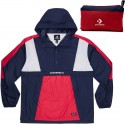 VESTE CONVERSE CONS PACKABLE HOODED - BLUE RED WHITE 