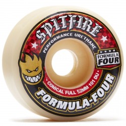 ROUES SPITFIRE FORMULA FOUR CONICAL FULL 101D - 52MM