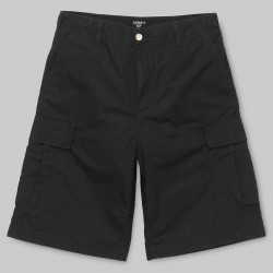 SHORT CARHARTT WIP REGULAR CARGO - BLACK RINSED