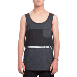 DEBARDEUR VOLCOM KID 3 QUARTER HTH TT - HEATHER BLACK