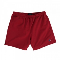 SHORT MAGENTA BRODE - BURGUNDY
