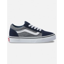 CHAUSSURES VANS OLD SKOOL JUNIOR - SUEDE SUITIG DRESS BLUES