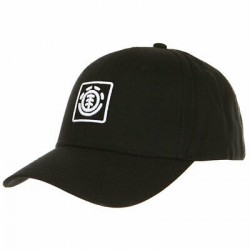 CASQUETTE ELEMENT TREELOGO BOY CAP - FLINT BLACK WHITE 