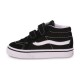 CHAUSSURES VANS SK8 MID REISSUE JUNIOR V - BLACK WHITE