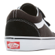 CHAUSSURES VANS OLD SKOOL V JUNIOR - BLACK WHITE