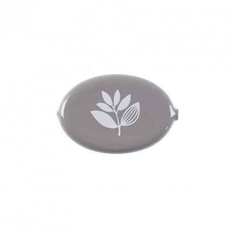 PORTE-MONNAIE MAGENTA EGG COIN HOLDER - GREY