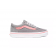 CHAUSSURES VANS OLD SKOOL JUNIOR - FROST GRY/PINK ICING