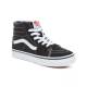 CHAUSSURES VANS SK8-HI JUNIOR - BLACK WHITE 