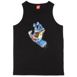 DEBARDEUR SANTA CRUZ YOUTH PRIMARY HAND - BLACK