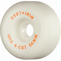 ROUES MINI LOGO 54MM A CUT 2 101A WHITE