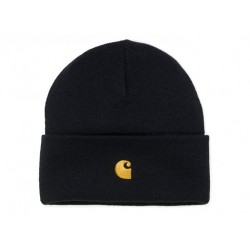 BONNET CARHARTT WIP CHASE BEANIE - BLACK GOLD