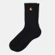 CHAUSSETTES CARHARTT WIP CHASE SOCKS - BLACK GOLD