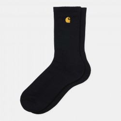 CHAUSSETTES CARHARTT WIP CHASE - BLACK GOLD