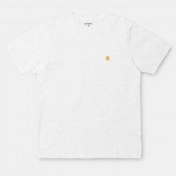 T-SHIRT CARHARTT WIP CHASE - WHITE GOLD