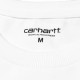 T-SHIRT CARHARTT WIP CHASE - WHITE GOLD