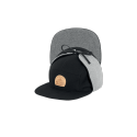 CASQUETTE PICTURE ORGANIC ARIO - BLACK WOOL 