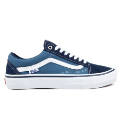 CHAUSSURES VANS OLD SKOOL PRO - NAVY WHITE