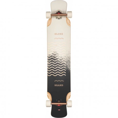 LONGBOARD GLOBE COMPLETE GEMINON XL 47" - SPRAY WAVE BLACK COPPER