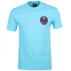 T-SHIRT SANTA CRUZ SPEED WHEELS SHARK - PACIFIC BLUE