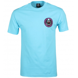 T-SHIRT SANTA CRUZ SPEED WHEELS SHARK - PACIFIC BLUE