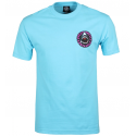 T-SHIRT SANTA CRUZ SPEED WHEELS SHARK - PACIFIC BLUE