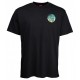 T-SHIRT SANTA CRUZ DOPE PLANET FADE - BLACK
