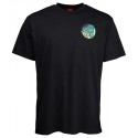T-SHIRT SANTA CRUZ DOPE PLANET FADE - BLACK
