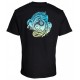 T-SHIRT SANTA CRUZ DOPE PLANET FADE - BLACK
